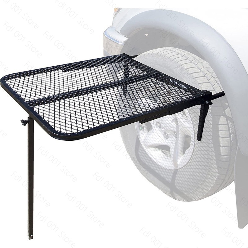 Camp Table Folding - Przenośny składany metalowy stół do grillowania