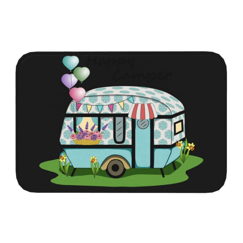Outdoor Camping Quotes - Niestandardowa mata kempingowa Happy Camping wycieraczka