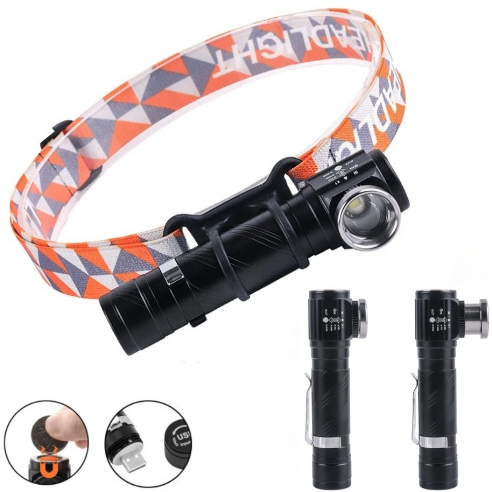 Headlamp - Super Jasna Dioda LED 90 °