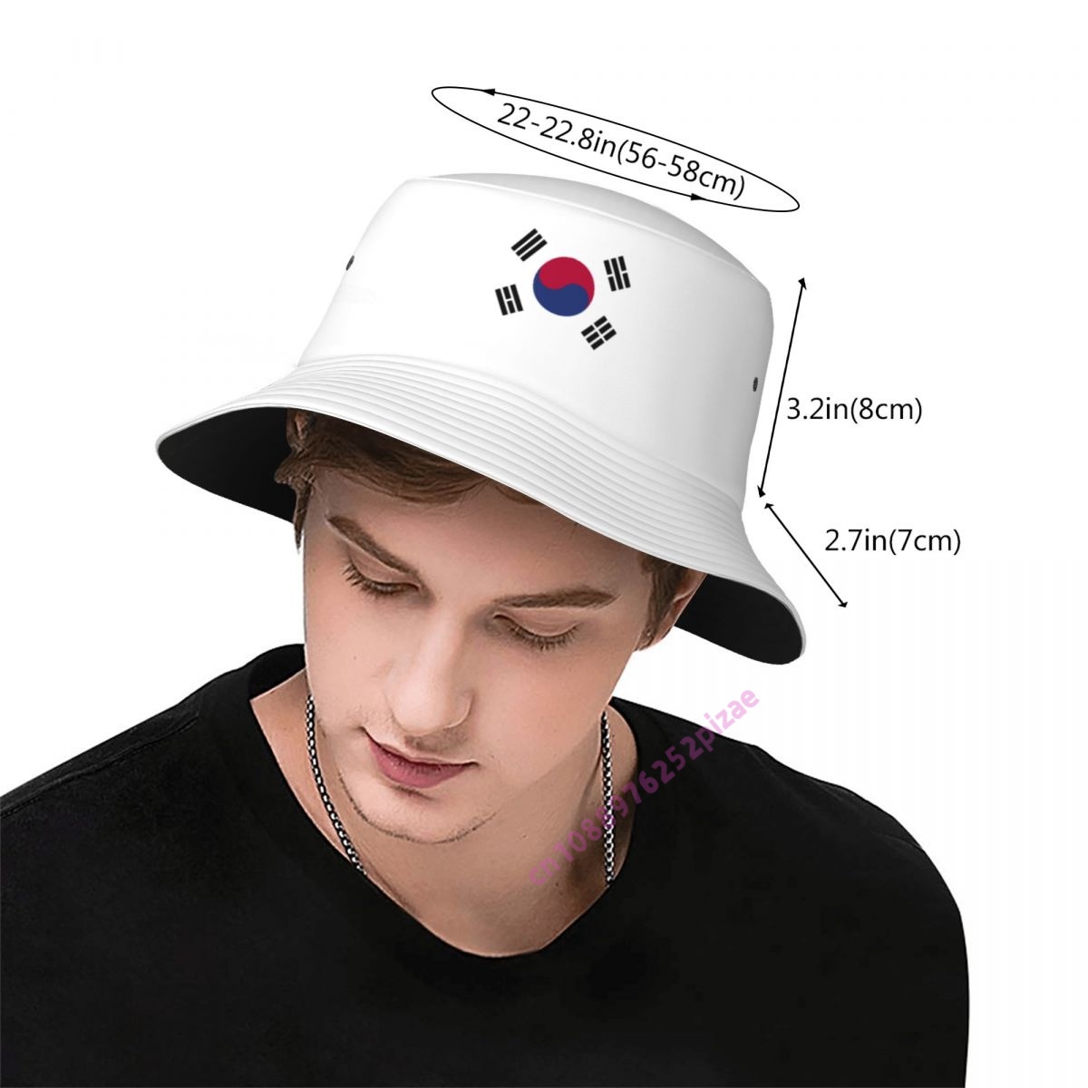 Korea Południowa Flaga 3D Męsk – Outdoor Camping Korea recenzja i cena