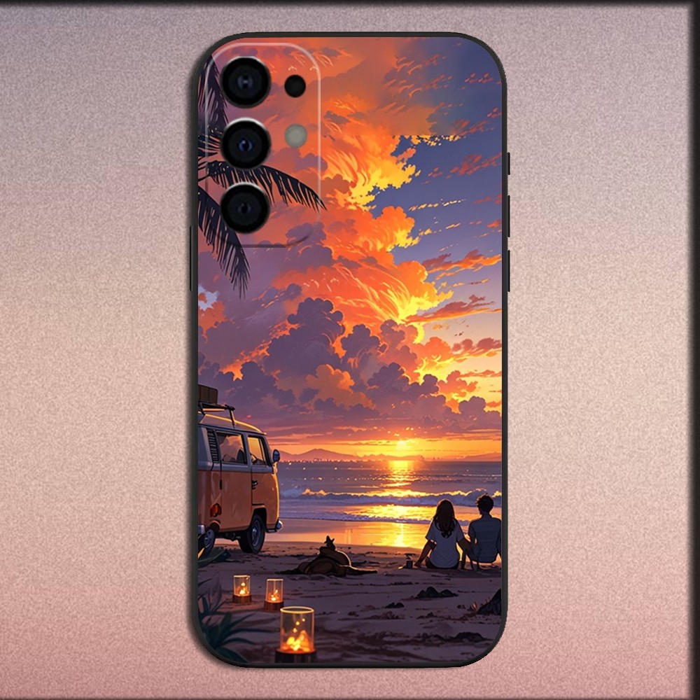 Etui na telefon Combi Van Car  – Outdoor Camping Quotes recenzja i cena