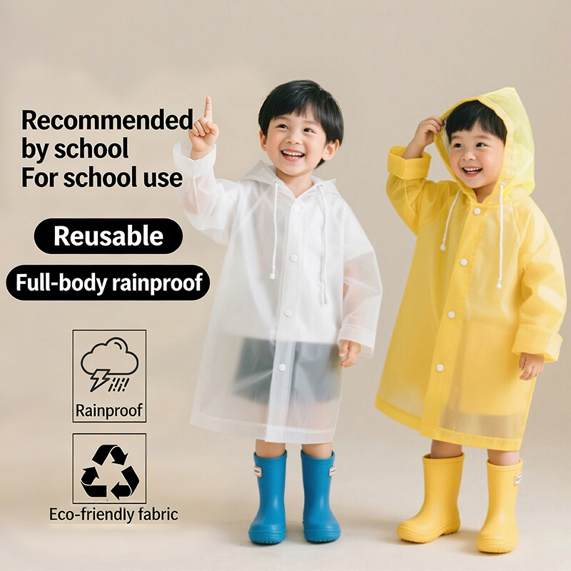 Jednorazowy płaszcz przeciwdes – Camping Rain Poncho recenzja i cena