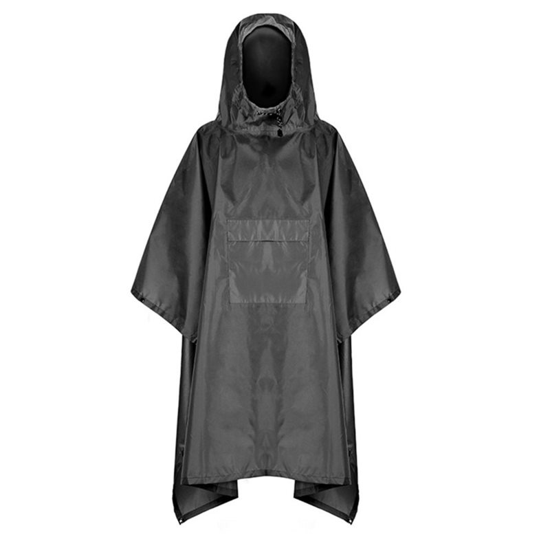AB34 - Wodoodporny płaszcz prz – Camping Rain Poncho recenzja i cena