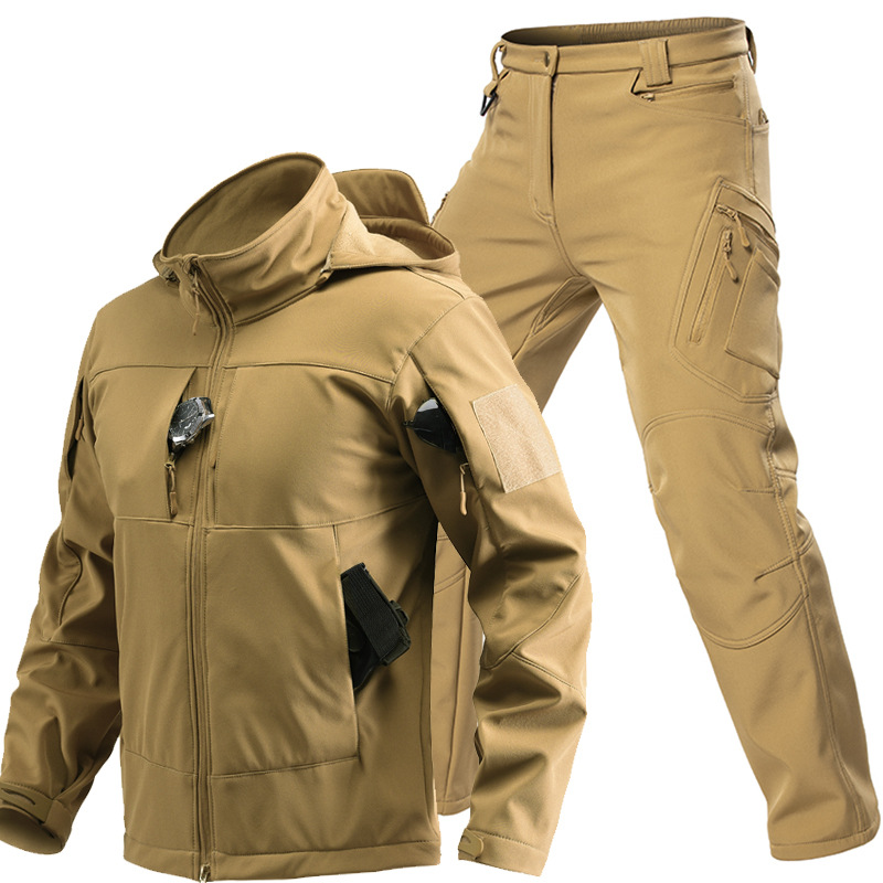 Męski taktyczny komplet softsh – Camping Outdoor Clothing recenzja i cena