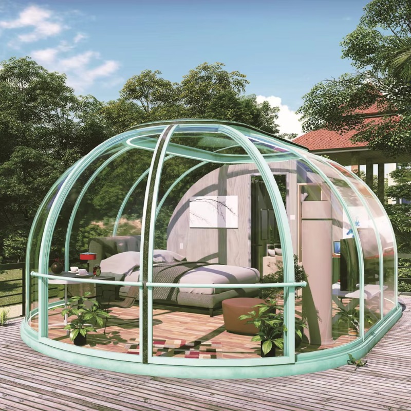 Przezroczysty poliwęglanowy do – Outdoor Camping Venues recenzja i cena