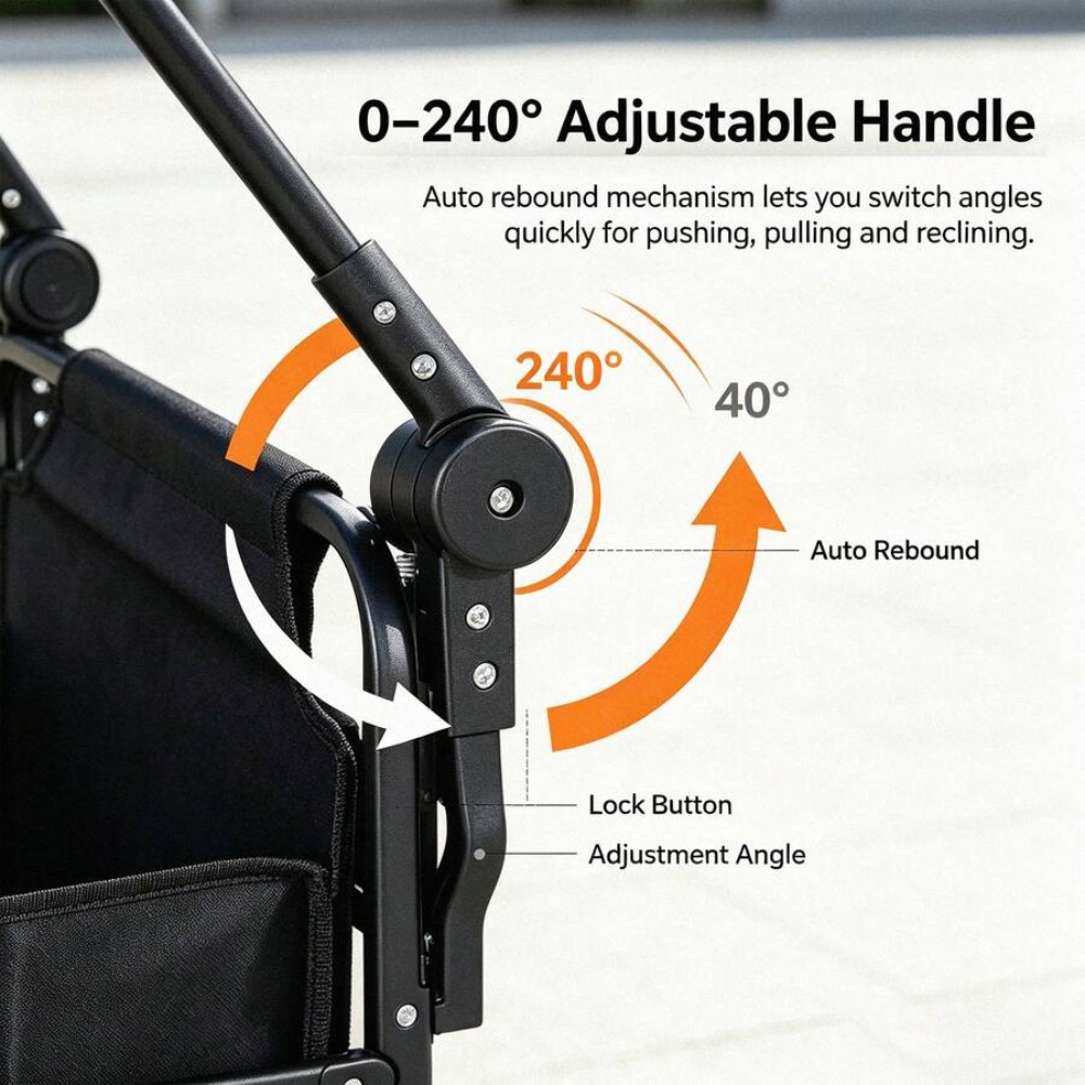 Wózek wielofunkcyjny 3-w-1 z u – Camp Table Folding recenzja i cena