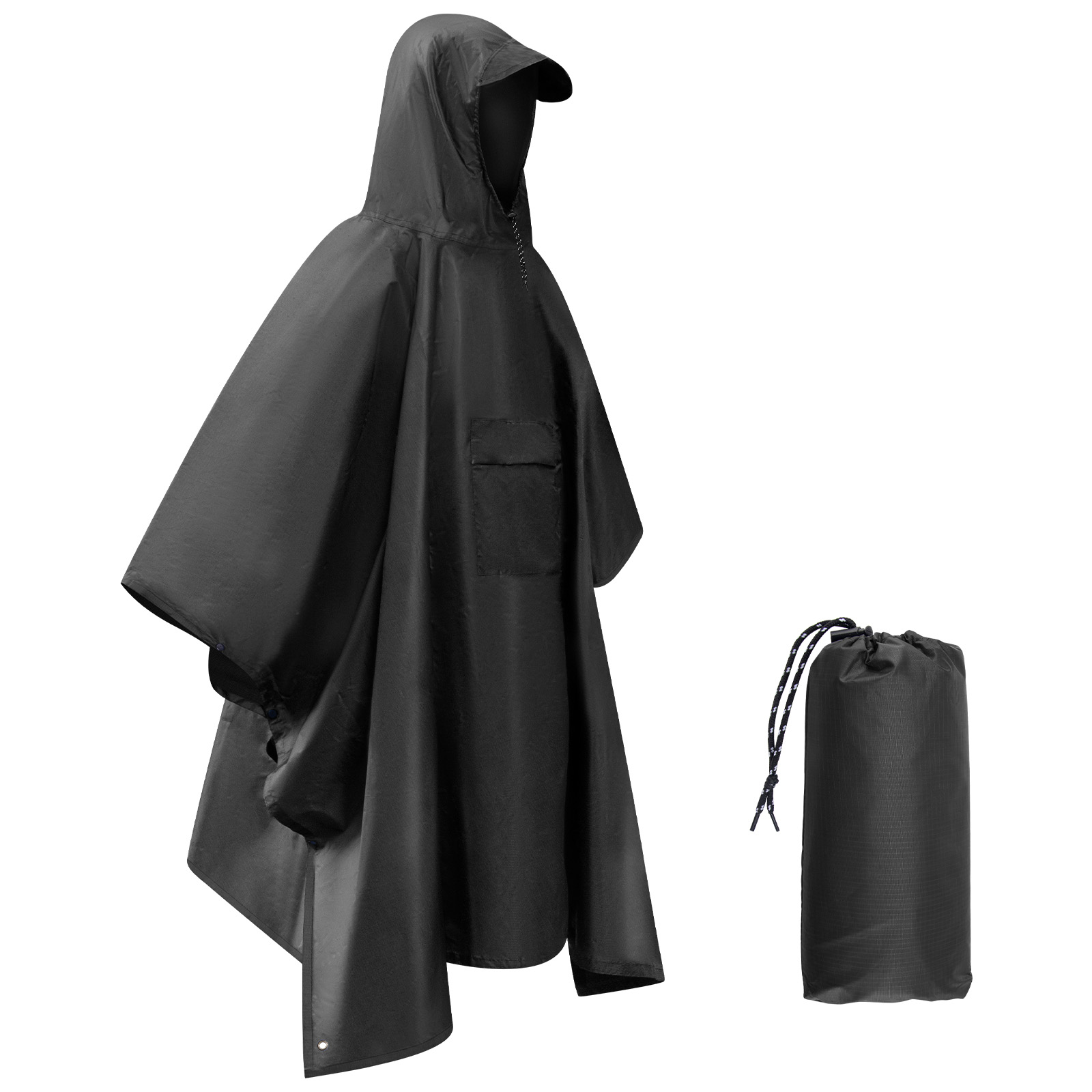Poncho przeciwdeszczowe dla do – Camping Rain Poncho recenzja i cena