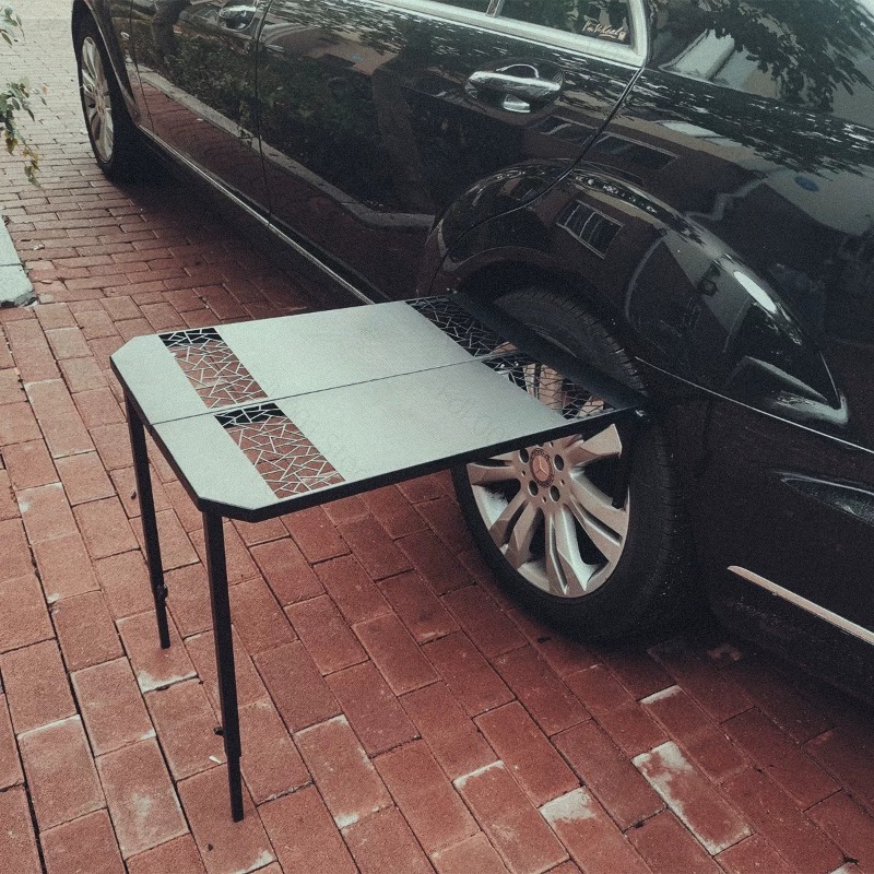 Przenośny składany metalowy st – Camp Table Folding recenzja i cena