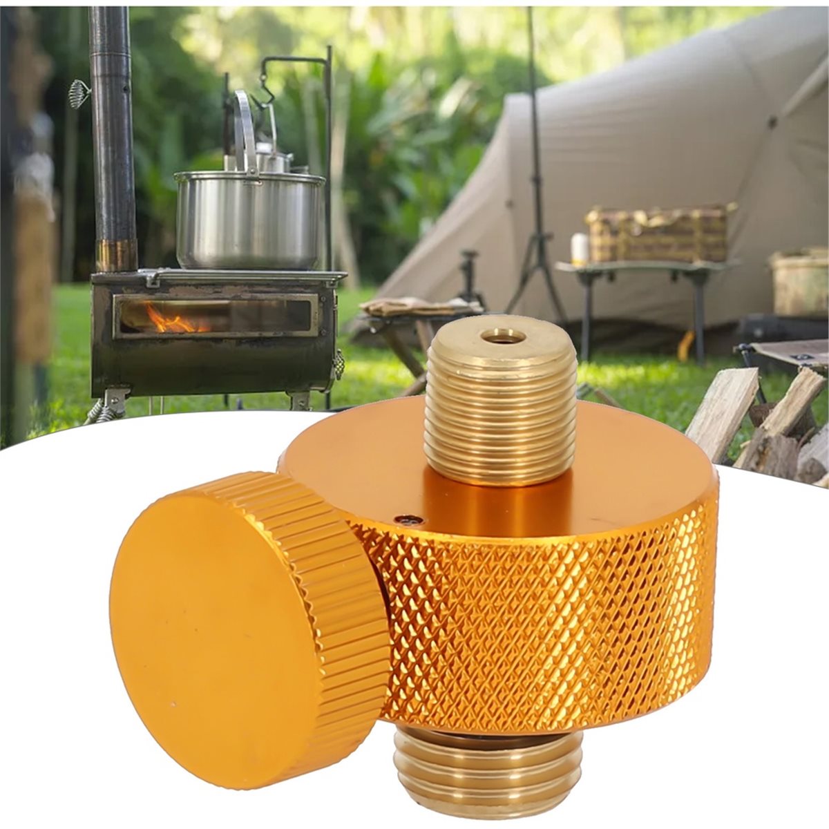 Adapter do kuchenki gazowej z  – Outdoor Und Camping Messe recenzja i cena