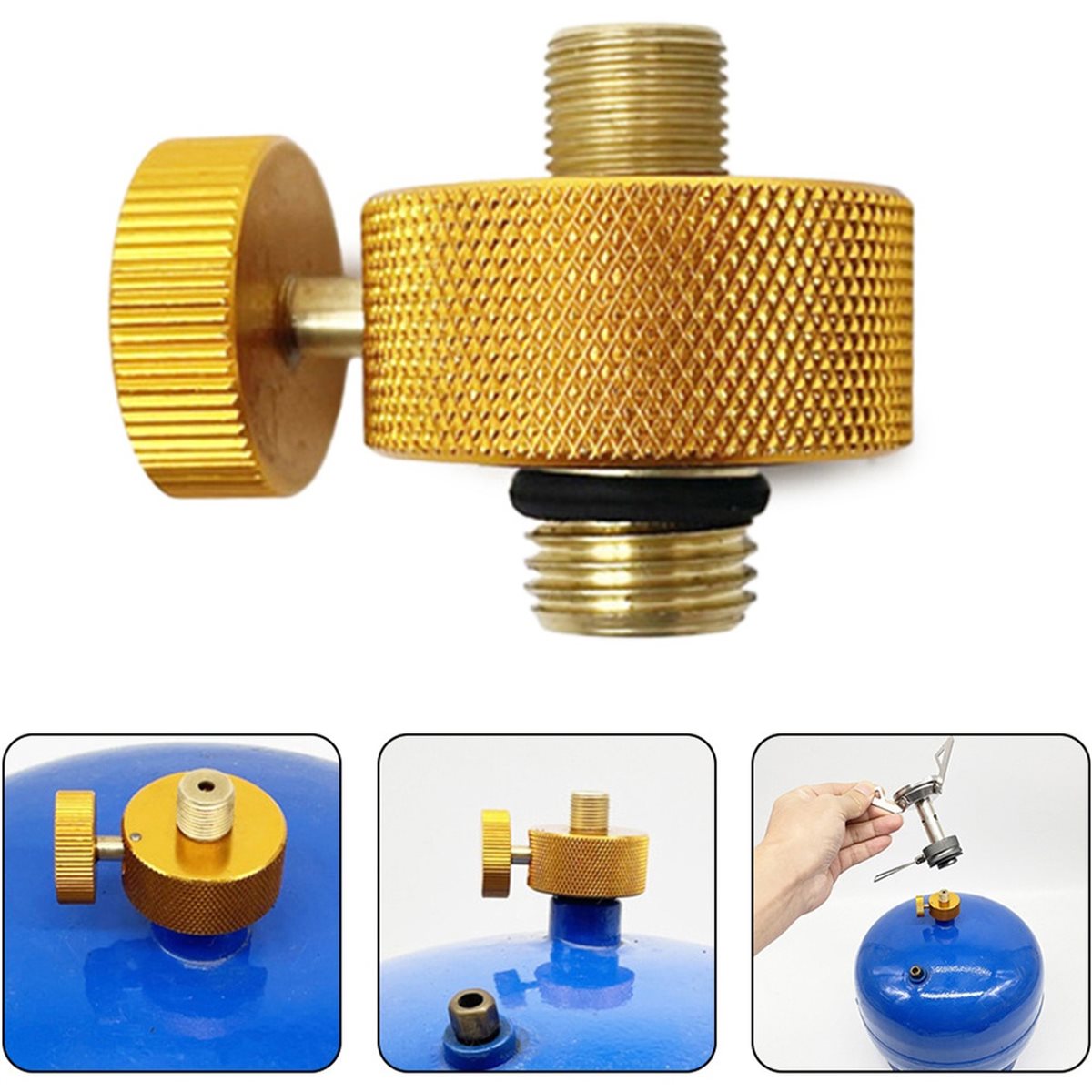 Adapter do kuchenki gazowej z  – Outdoor Und Camping Messe recenzja i cena