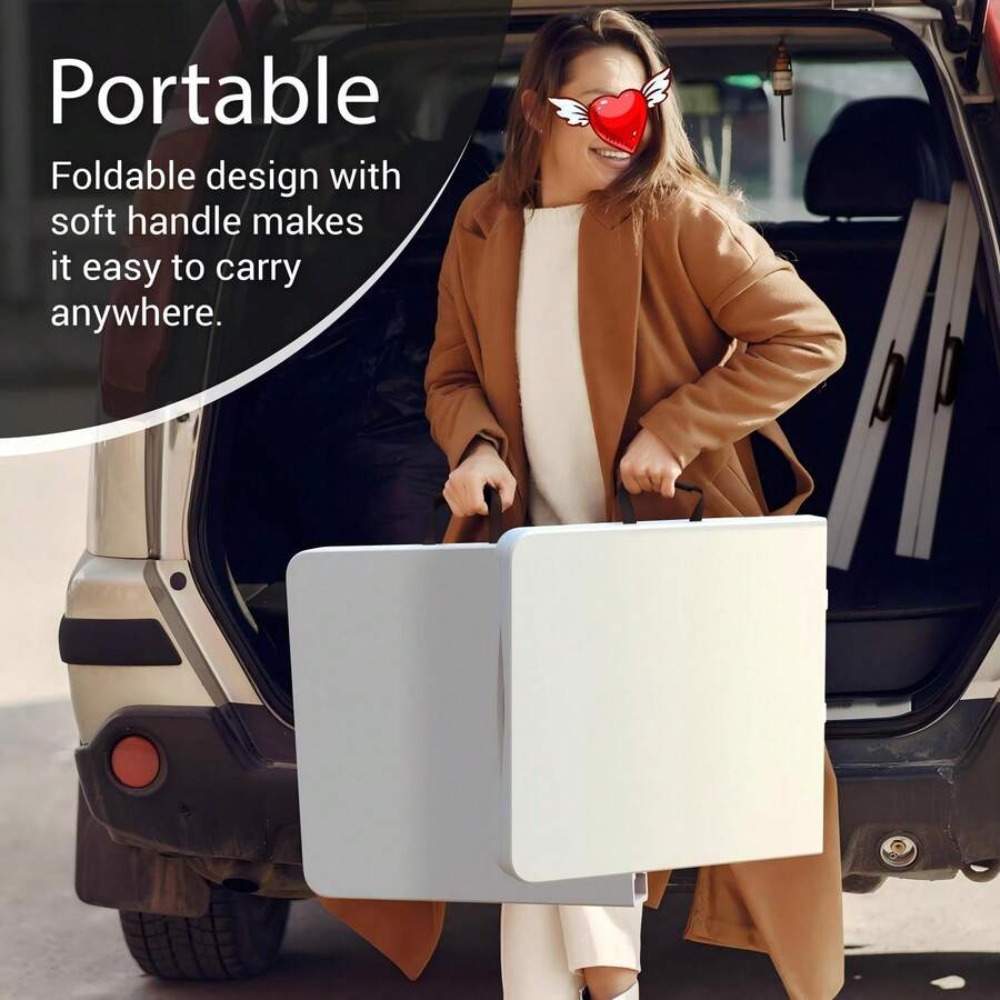 Składany stół 4FT z regulowaną – Camp Table Folding recenzja i cena