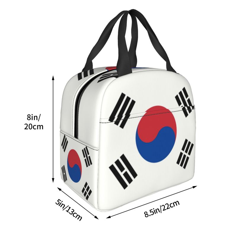 Torby na lunch z flagą Korei P – Outdoor Camping Korea recenzja i cena