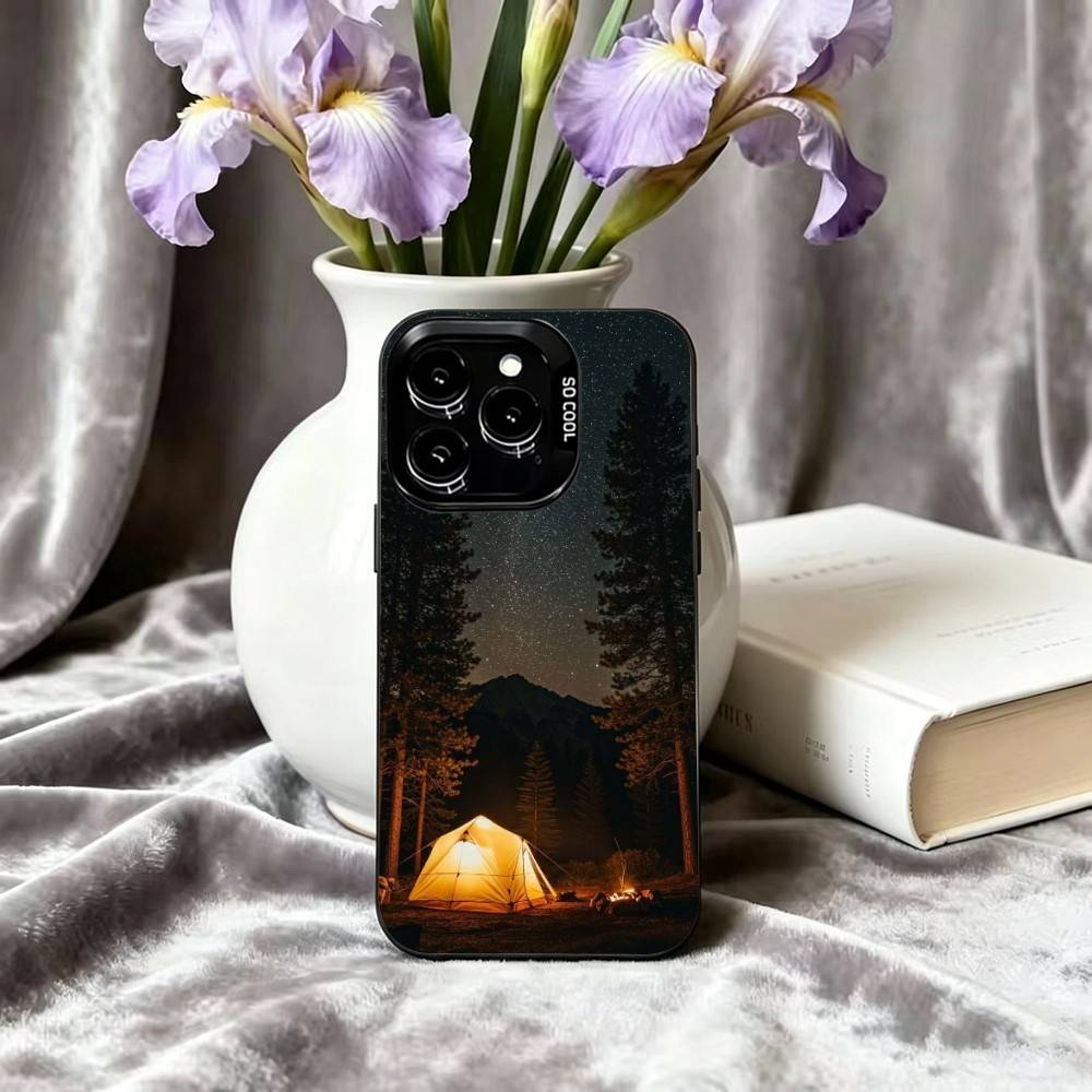 Etui na telefon z motywem górs – Outdoor Camping Quotes recenzja i cena